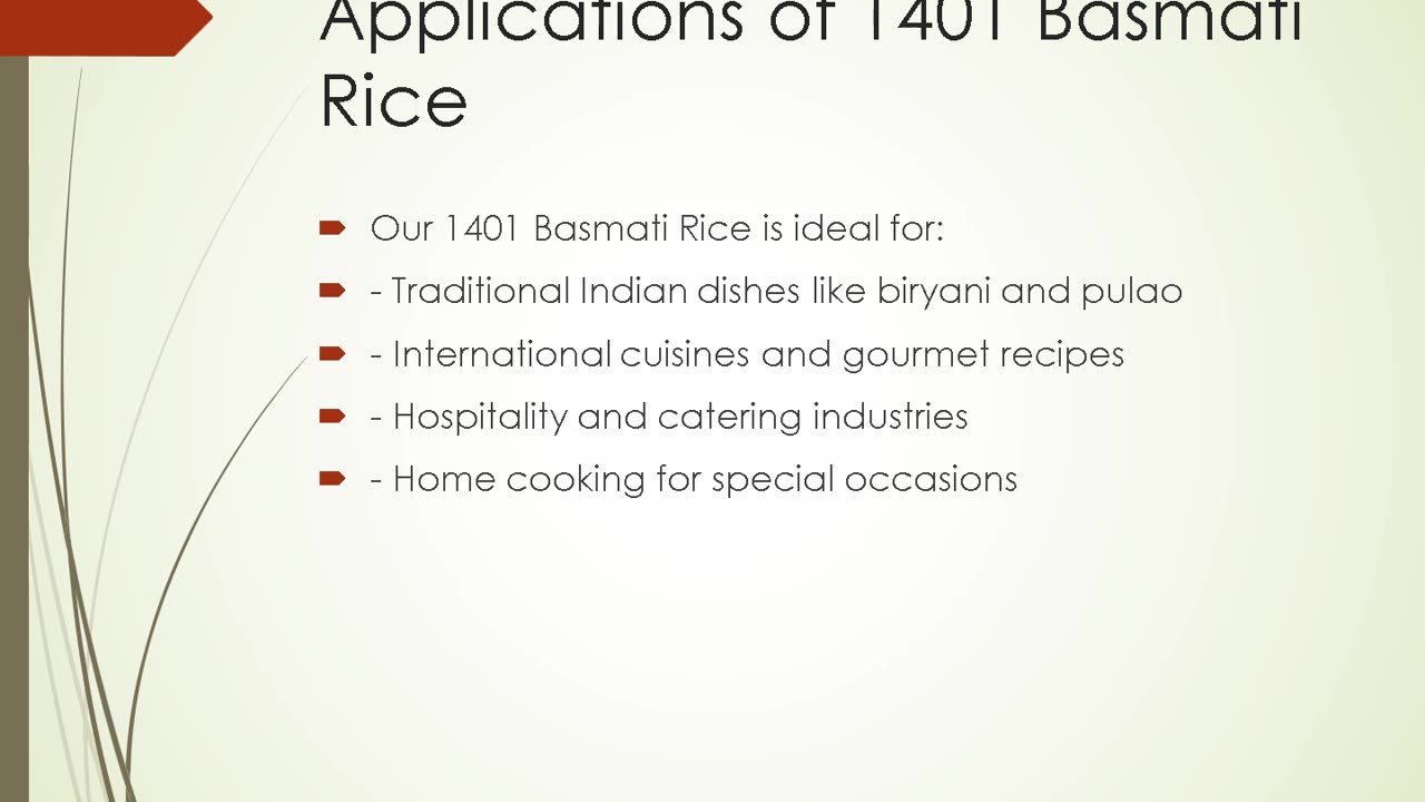 1401 Basmati Rice Manufacturer & Exporter In India