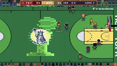 Green Hoopland Season 1: #4 Tokyo Titans @ #4 New York Liberty Playoffs FINALS game 2