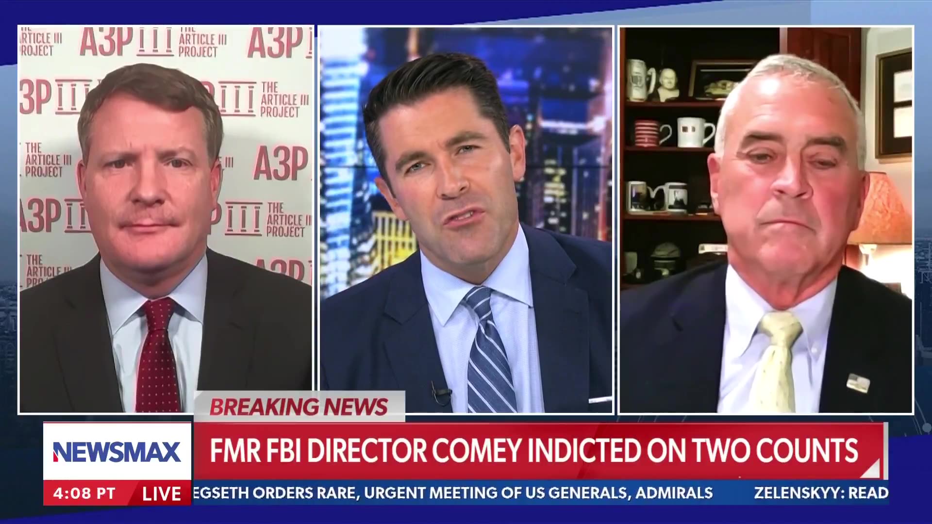 Yeah, I would say to James Comey, ‘lawyer up, buddy.’ 💥 Mike Davis