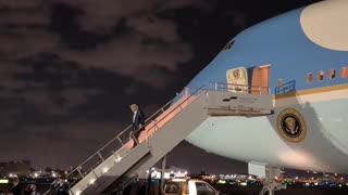 President Donald J. Trump President arrives in Miami, FL