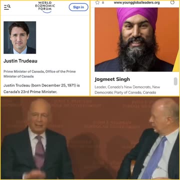 [Klaus”Eat Ze Bugs”Schwab] brags about penetrating Trudeau’s cabinet [WEF]