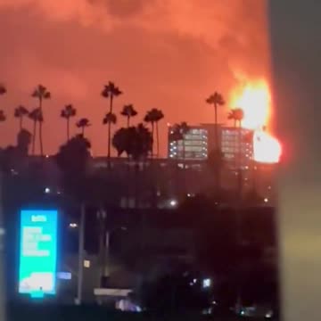 : Massive refinery fire in Torrance, California, Desmond Shaw