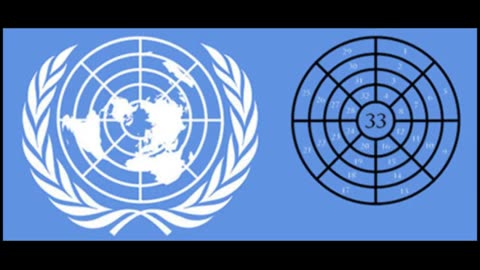 UN Logo - Freemasonary Truth Hidden In Plain Sight - 33 - Flat Earth