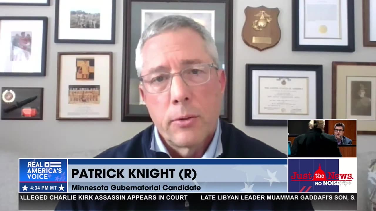 KNIGHT FOR GOVERNOR OF MN: “WE NEED TO BE THE RULE OF LAW”