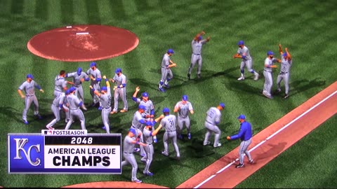 MLB The Show: Kansas City Royals vs Oakland Athletics (S23 ALCS G4)