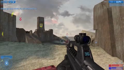 Halo 2 Relic Big Team Battle - Sniper Action