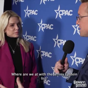 Pam Bondi Can't SAY They're Releasing the Epstein and Diddy Lists, But It's Happening