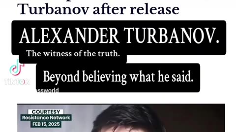 Hostage Alexander Turbanov