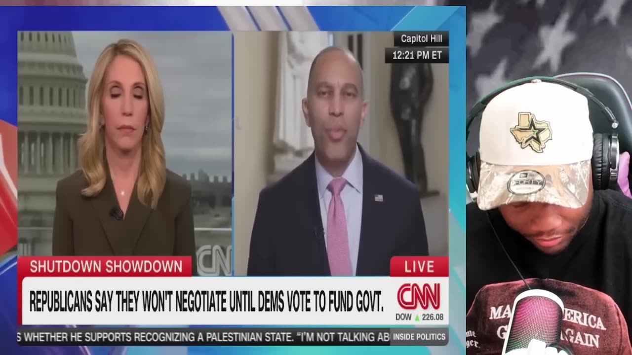 CNN grills Hakeem Jeffries on shutdown funding for non-citizens