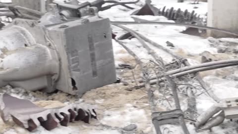 The Ukrainian Ministry of Energy showed footage of the country's energy industry