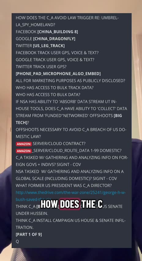 George Bush Sr, CIA and Amazon