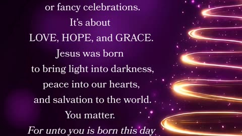 You Matter This Christmas