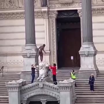 Another naked african running wild in the "civilized" world