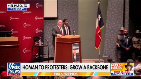 Tom Homan Unloads On Heckler Who Calls Him 'Traitor'