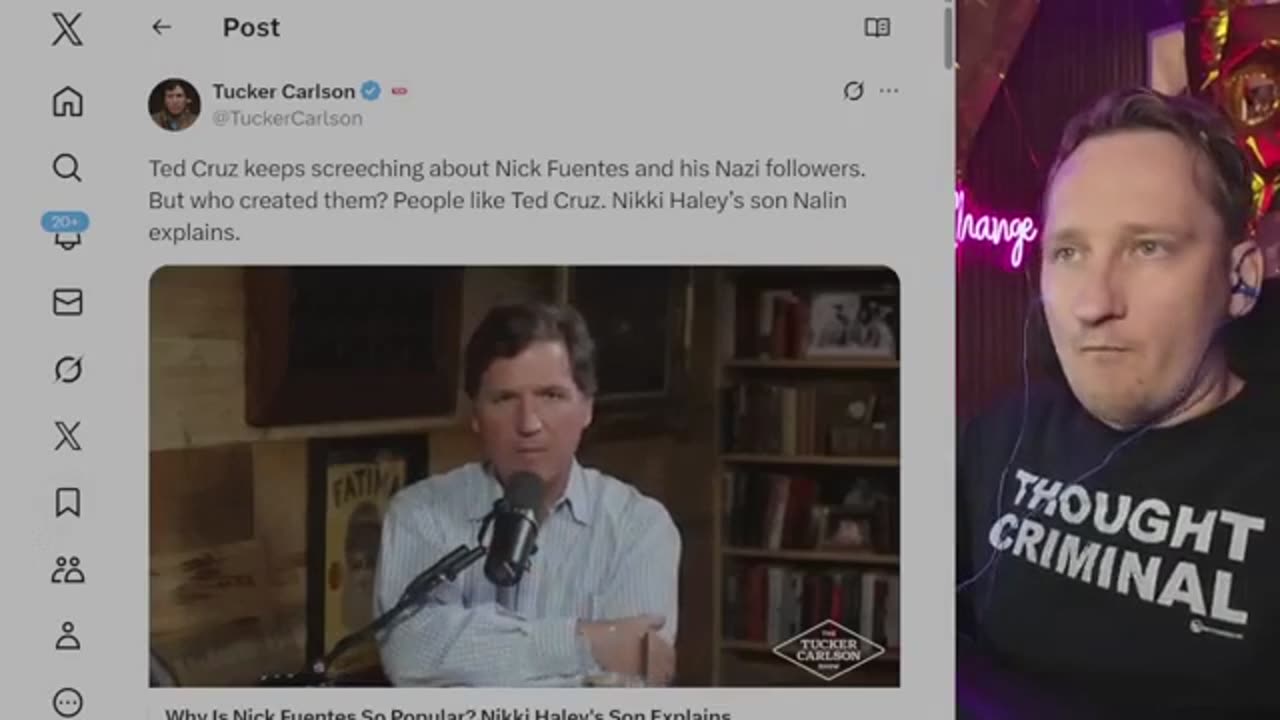 Luke Rudkowski Weighs in on Tucker and Nick’s View on Illusionary Free Market