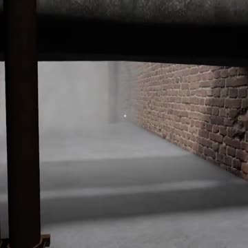 The monster appeared suddenly) I hid, and my daughter looked at his butt)) #roblox #gaming #funny