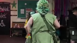 ANTIFA: YouTuber infiltrates Antifa HQ, exposing extremist banners calling for violence