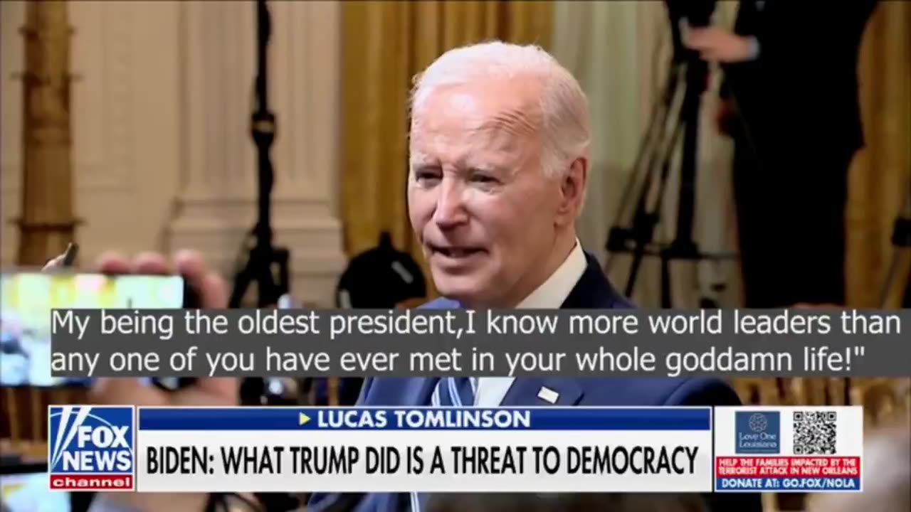 Biden Snaps, Curses At Reporters After Question About Trump