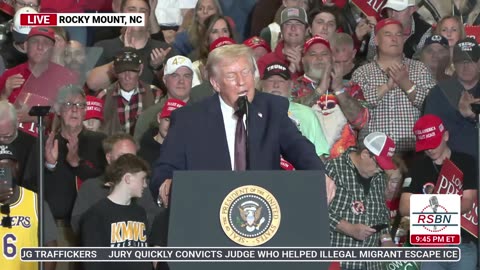 FULL REPLAY: President Trump Delivers A Triumphant Speech in Rocky Mount, NC - 12/19/25