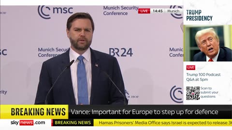 JD Vance Calls Out European Allies To Their Faces (VIDEO)