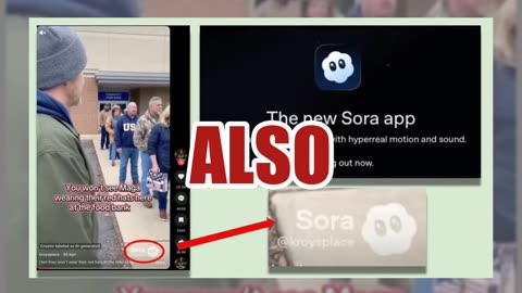 Fact Check: Fake Video Of Trump Supporters Without Their Red MAGA Hats In Line At Food Bank -- AI