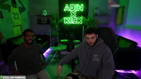 Adin Ross's First Stream Back | Kick Clips