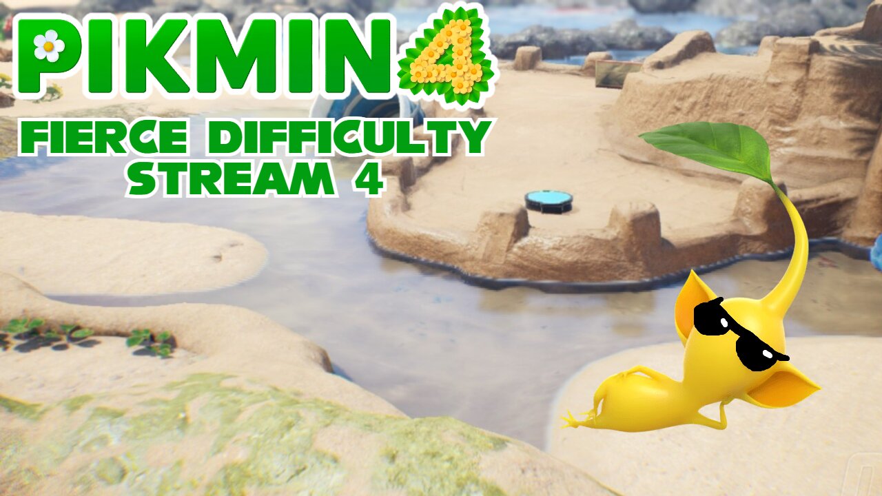 Beach "Vacation" - Pikmin 4 Fierce Difficulty