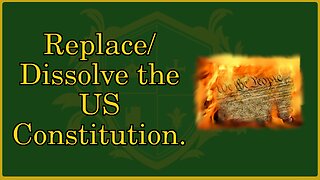 🟢 Thomas Jefferson predicted the US Constitution would have to be replaced; let's replace it 🟢