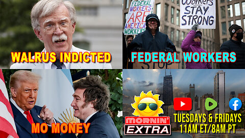 John Bolton Indicted | Judge Halts Fed Firings | Argentina Gets $40 Billion Bailout | Mornin' EXTRA