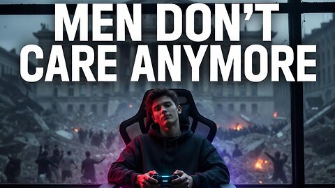 Men Are Letting Society Collapse As They Relax And Play Video Games