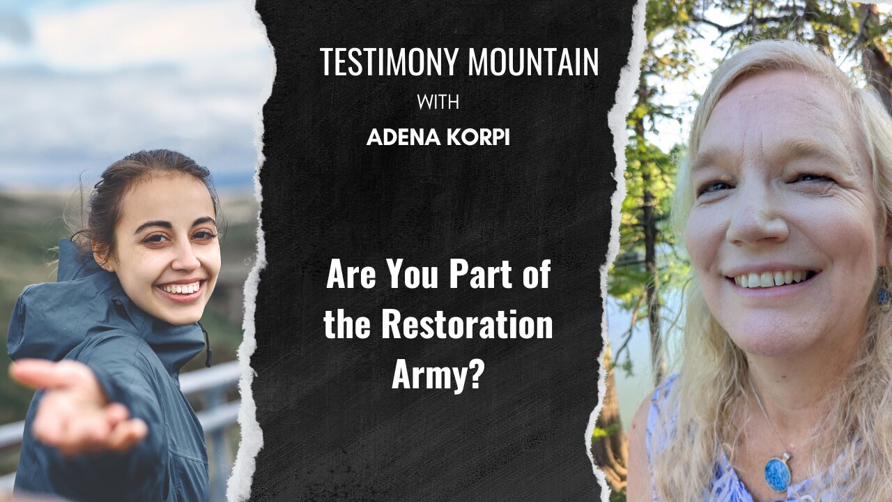 Are You Part of the Restoration Army?