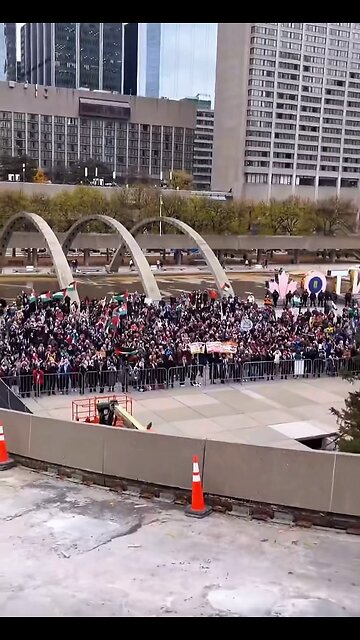 Toronto Canada solidarity in streets