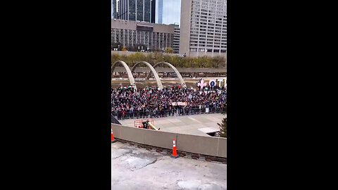 Toronto Canada solidarity in streets