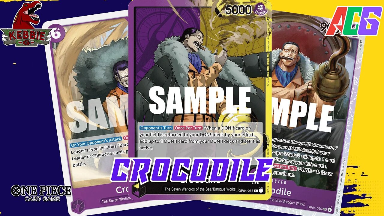 PY Crocodile | One Piece TCG | OP12 Gameplay | Every Leader Gauntlet