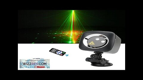 32 Patterns Laser Projector Remote Control Rechargeable 150MW RG Laser Light Stage Review