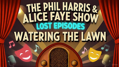 Phil Harris & Alice Faye Show - Watering The Lawn (December 10, 1950) Classic Radio Comedy