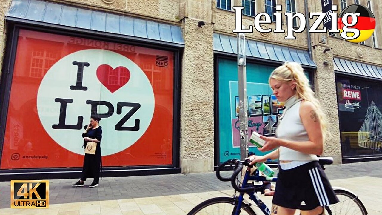 LEIPZIG, Germany 4K Summer Walking Tour 🇩🇪