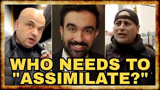 Loons INSIST Mamdani "ASSIMILATE" as Hasidics Famously DON'T ASSIMILATE