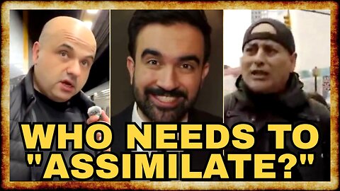 Loons INSIST Mamdani "ASSIMILATE" as Hasidics Famously DON'T ASSIMILATE