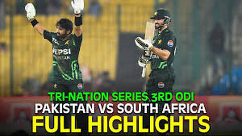 Pakistan Vs South Africa Cricket Match Live Highlights