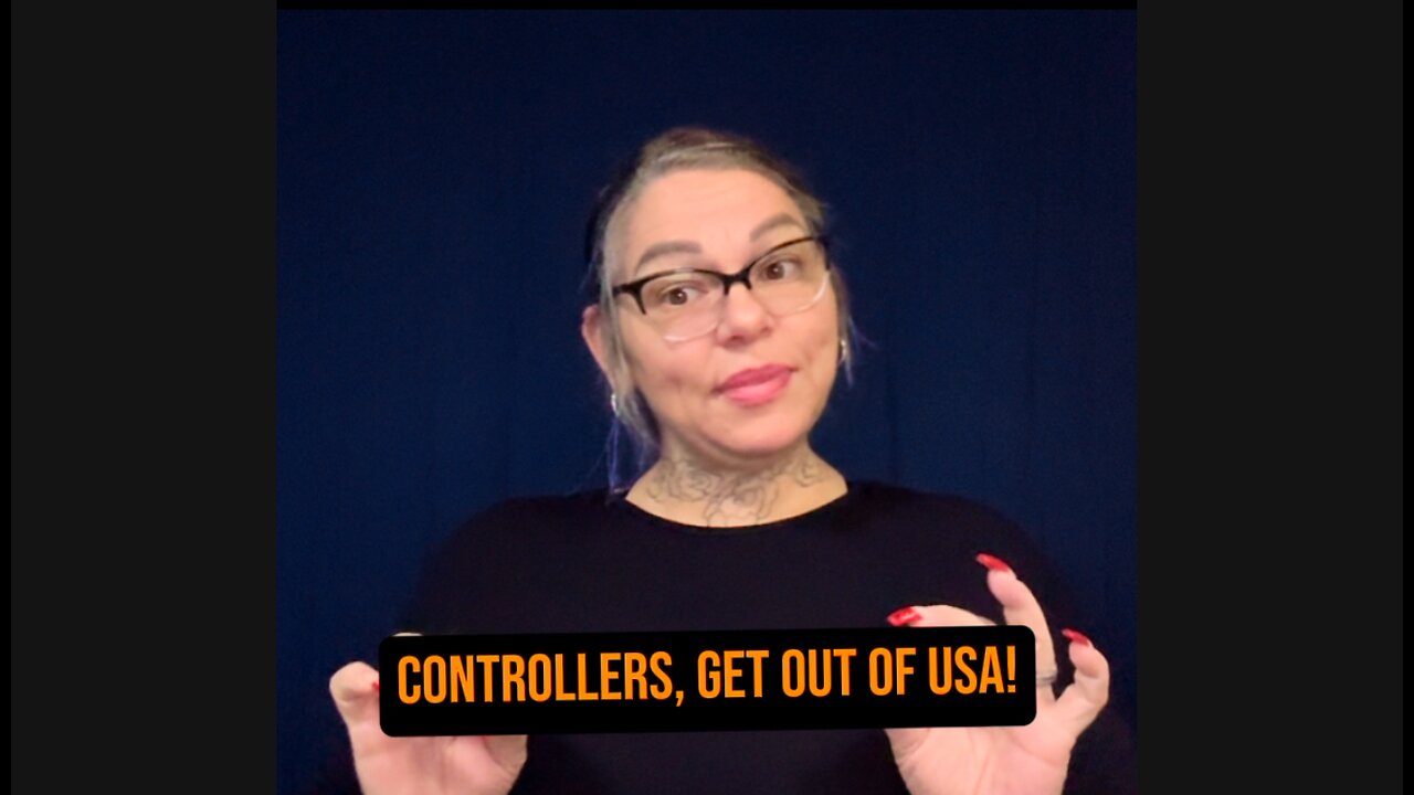 🚨 Controllers, Get Out Of USA 😁 #ASL #deaf #signlanguage