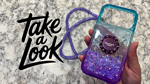 iPhone 17 Pro Case, Moving Liquid Holographic Sparkle Glitter Case with Kickstand