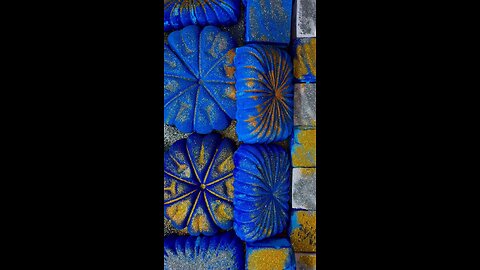 blue dark softee chalk asmr crush