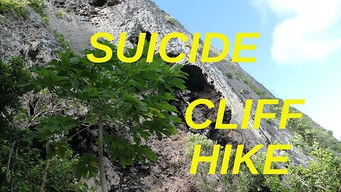 Suicide Cliff Hike! Saipan Island!