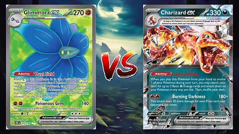 Pokemon TCG Live Glimmora EX Budew VS Charizard EX Budew!!