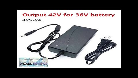 Brand Power Adapter 42V 2A Scooter Battery Charger Power Adapter For 36V Review