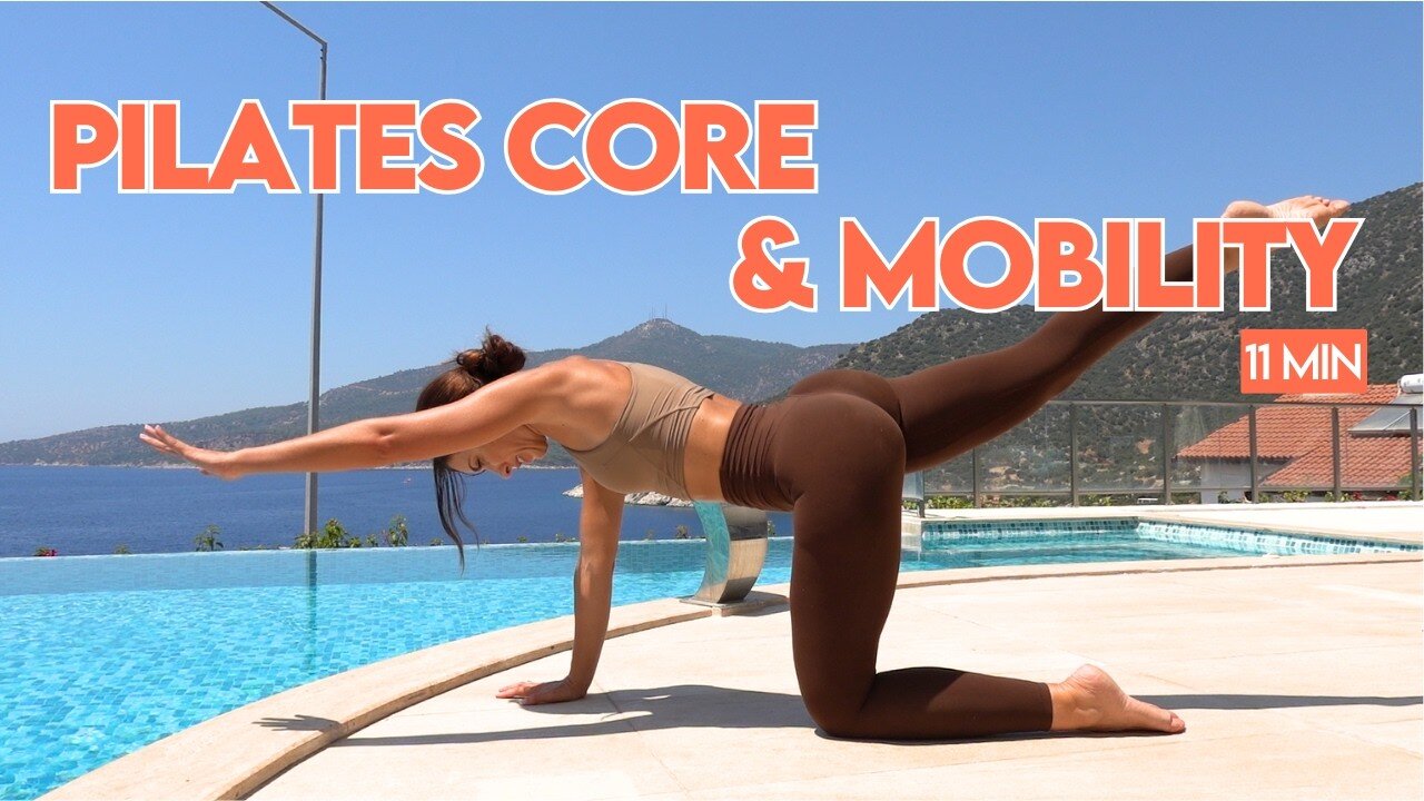 Pilates for Core Strength & Back Pain Relief 💪 | 20-Min No Equipment Routine for All Levels