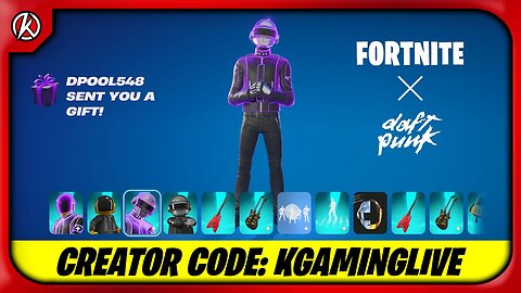 🔴 FORTNITE /-/ DAMNNN THANK YOU DPOOL FOR THE DAFT PUNK BUNDLE!