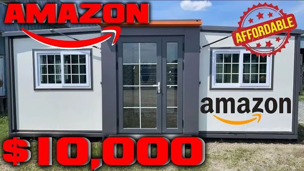 Affordable & Portable: Stunning Prefab Tiny House from Amazon for Just $10K – Your Dream Home Awaits