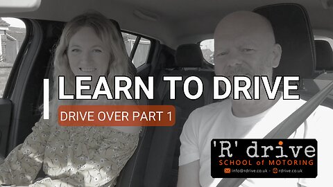 Lesson 01: Drive Over Part 1 | Rebecca as the Pupil | Introduction to Driving with Richard